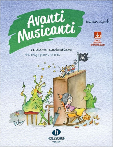Spielbuch Avanti Musicanti 41 leichte Klavierstücke