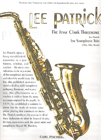 The Jesse Clark threesome for 3 saxophones (AAT)