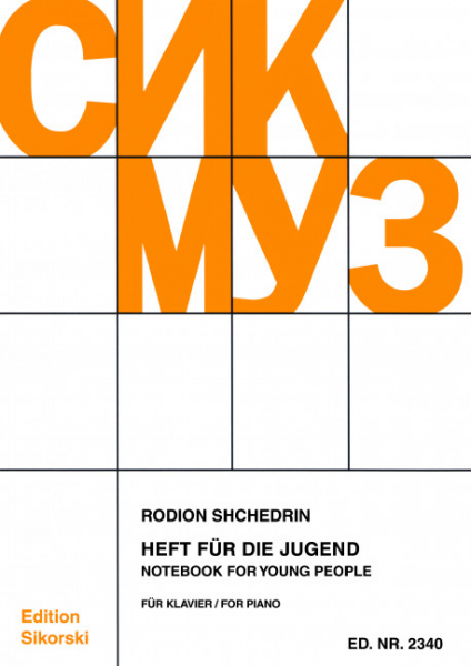 Heft für die Jugend 15 Stücke für Klavier