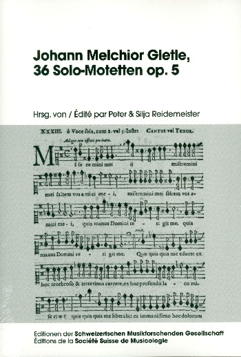 36 Solo-Motetten op.5