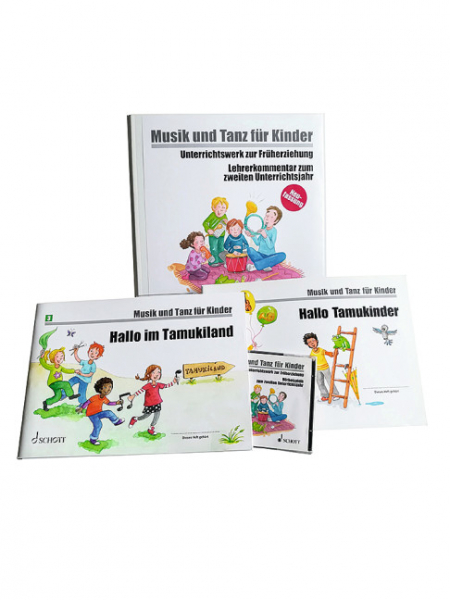Komplettpaket Musik + Tanz für Kinder 2 (Unterrichtsjahr 2)