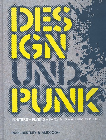 Design und Punk Posters, Flyers, Fanzines und Album Covers