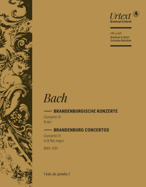 Brandenburgisches Konzert B-Dur Nr.6 BWV1051 für Orchester