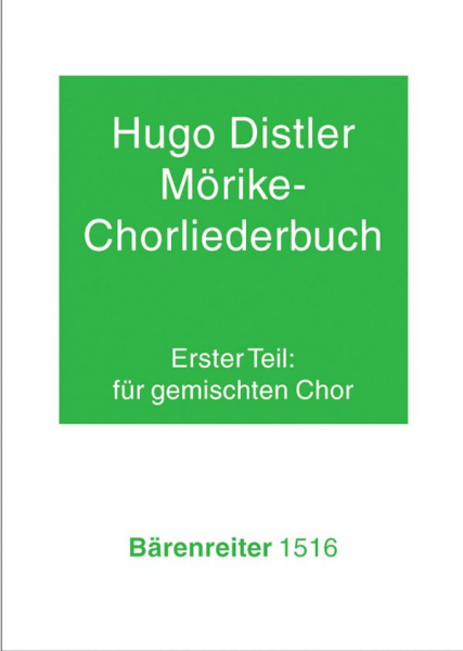 Mörike-Chorliederbuch Teil 1 für gem Chor a cappella