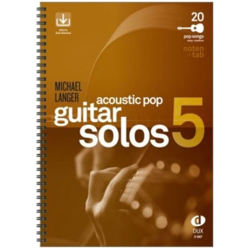 Ancora Verlagsservice Gmbh & Co.kg Songbook Gitarre Acoustic Pop Guitar Solos 5 - Bild 3