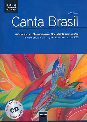 Canta Brasil (+CD) für gem Chor a cappella (z.T. mit Percussion)