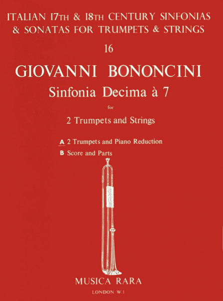 Sinfonia decima a 7 for 2 trumpets and strings