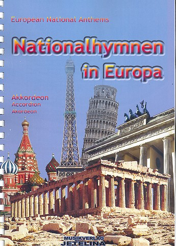Nationalhymnen in Europa für Akkordeon