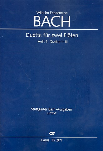 6 Duette Band 1 (Nr.1-3) für 2 Flöten