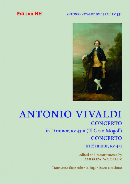 2 Concertos RV431a and RV431 for transsverse flute, strings and Bc