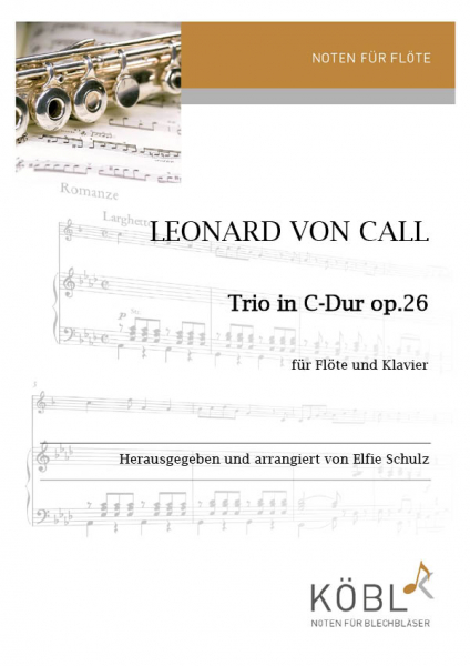 Trio C-Dur op.26 für Flöte und Klavier