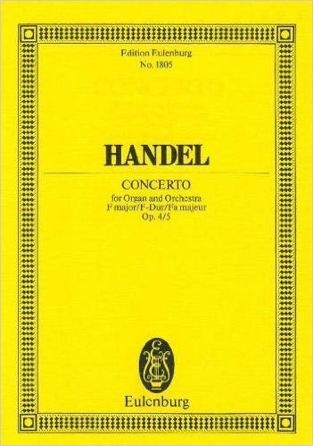 Studienpartitur Konzert F-Dur op 4/5 HWV 293 - Antiquariat