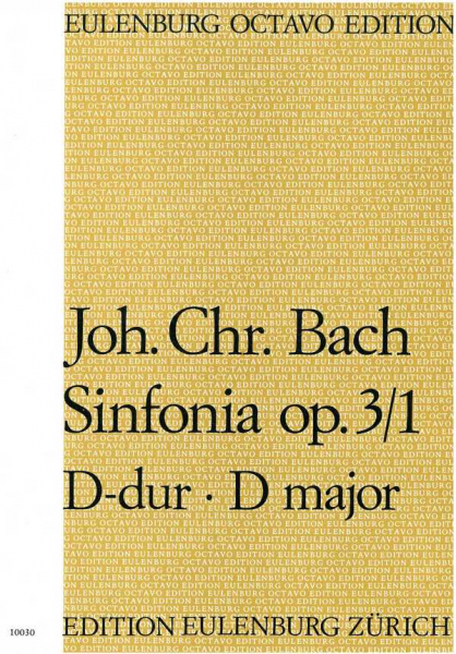 Sinfonia D-Dur op.3,1 für Orchester