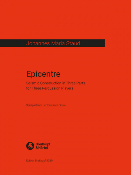 Epicentre - Seismic Construction in 3 Parts für 3 Schlagzeuger