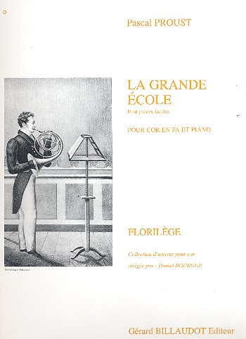 La grande école 8 pièces faciles pour cor en fa et piano