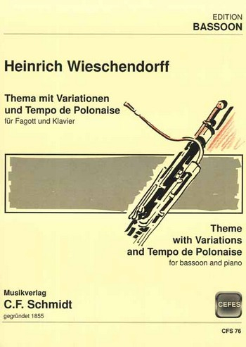 Thema mit Variationen für Fagott und Klavier