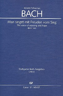 Man singet mit Freuden vom Sieg Kantate Nr.149 BWV149