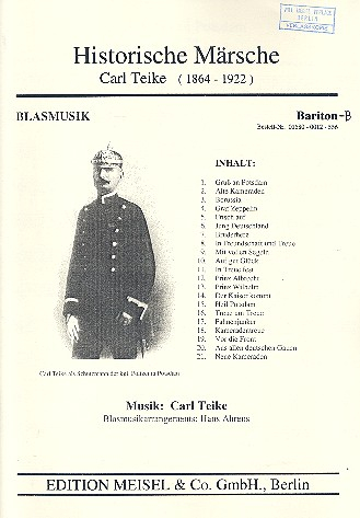 Historische Märsche für Blasorchester