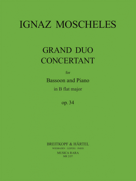 Grand duo concertante op.34 für Fagott und Klavier