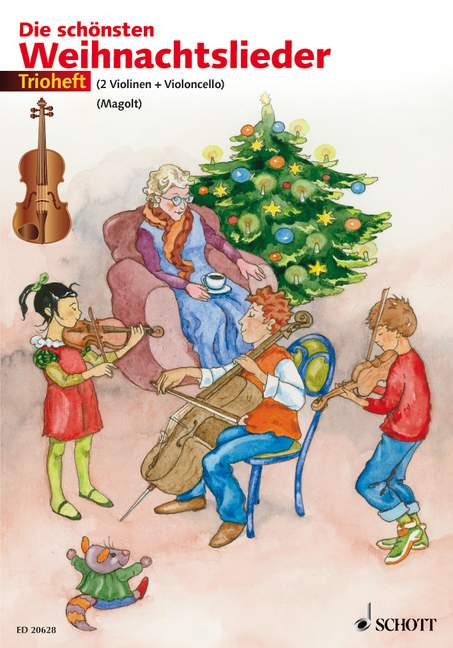 Schott Music Gmbh & Co.kg Spielpartitur Für Violinen Die Schönsten Weihnachtslieder