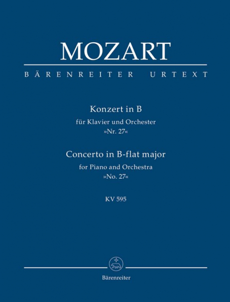 Konzert B-Dur KV595 für Klavier und Orchester