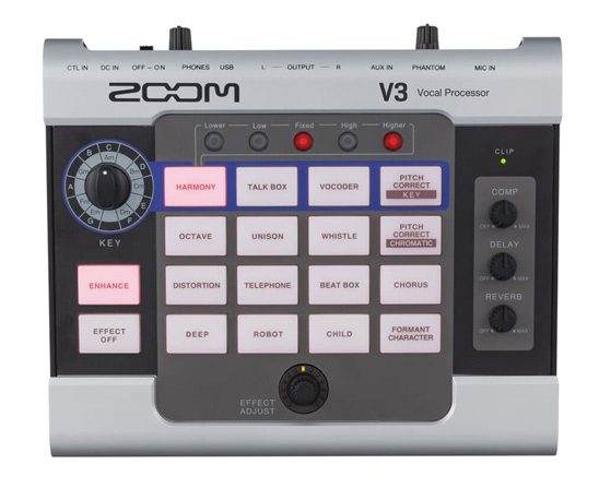 Vocal Effektgerät Zoom V3