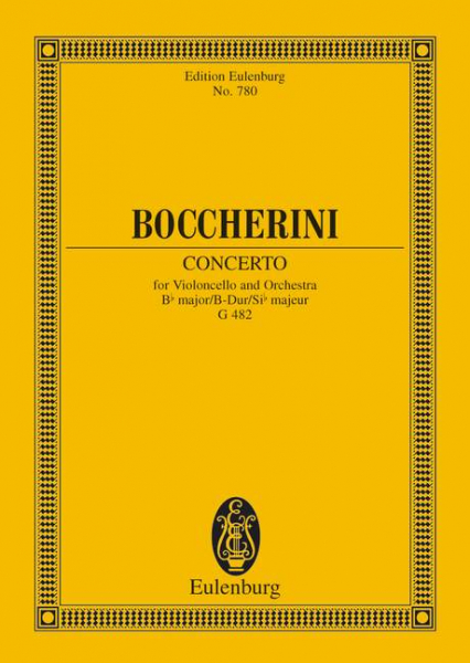 Studienpartitur Concerto B-Dur - Antiquariat