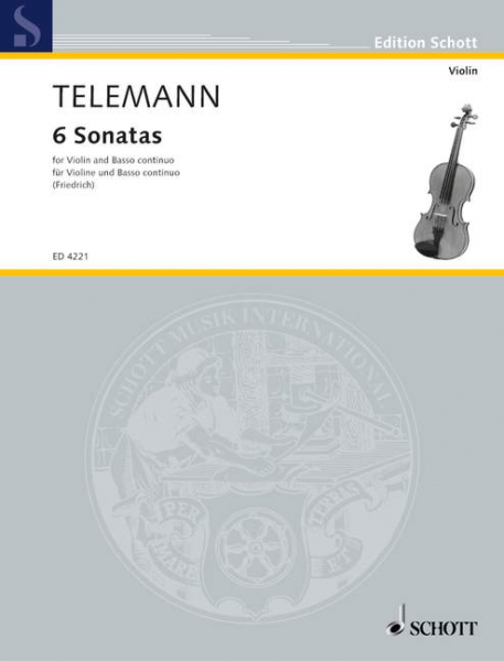 6 Sonaten für Violine und Cembalo