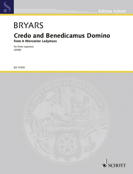 Credo and Benedicamus Domino for 3 sopranos
