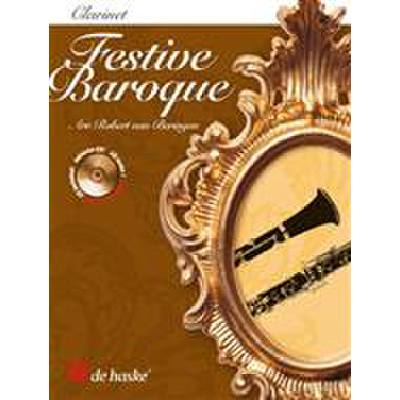 Spielband für Klarinette Festive Baroque