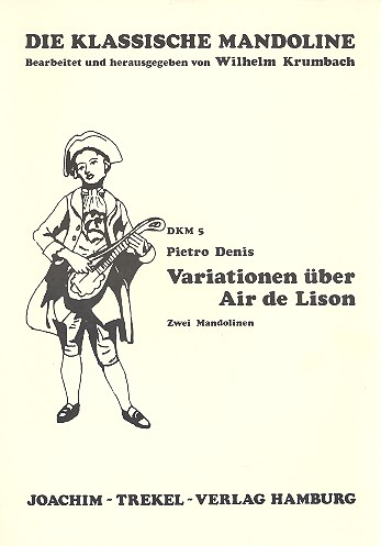 Variationen über Air de lison für 2 Mandolinen,