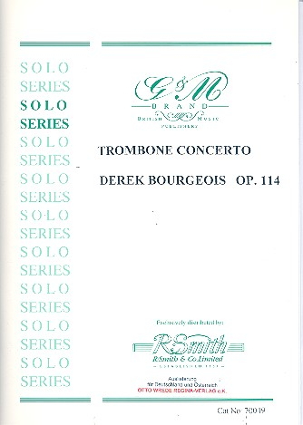 Trombone Concerto op.114 for trombone C (B) and piano