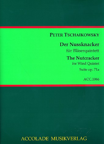 Nussknacker-Suite op.71a für Flöte, Oboe, Klarinette, Horn und Fagott