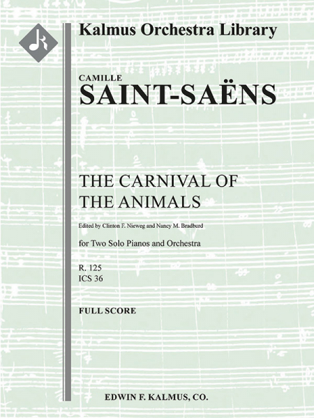 The Carnival of the Animals for orchestra