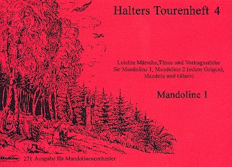 Halters Tourenheft Band 4 für Mandolinenorchester