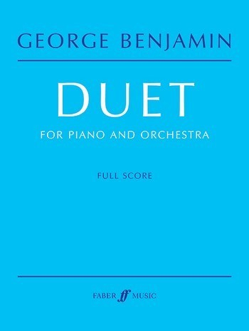Duet for piano and orchestra score