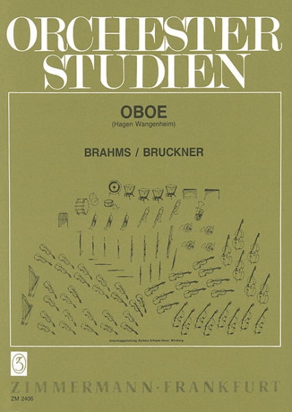 Orchesterstudien für Oboe Brahms / Bruckner
