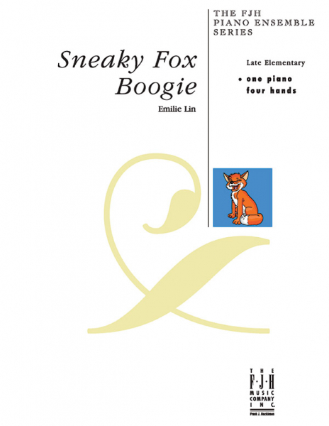 Sneaky Fox Boogie for one piano 4 hands