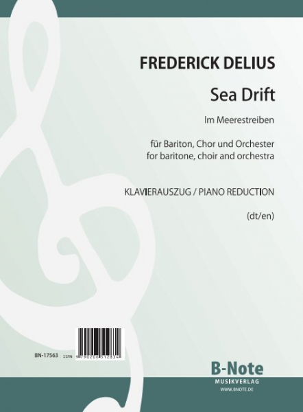 Sea Drift für Bariton, gem Chor und Orchester