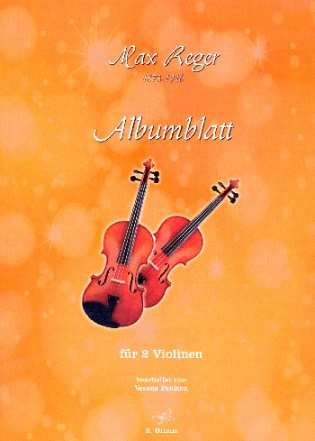 Albumblatt für 2 Violinen