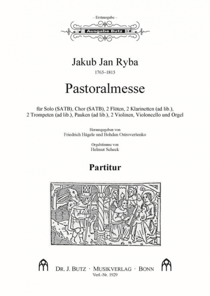 Pastoralmesse für gem Chor und Orchester