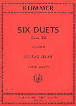 6 Duets op.156 vol.2 (nos.4-6) for 2 cellos