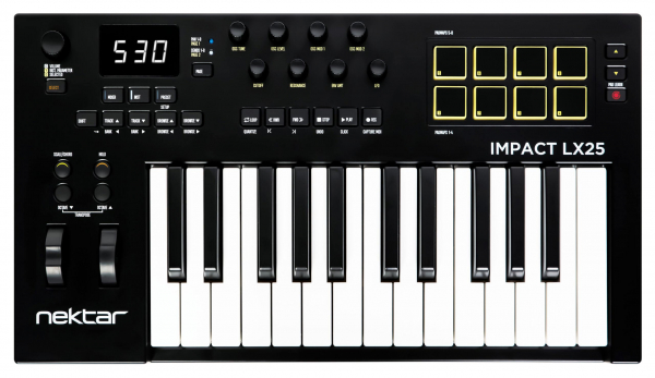 Master Keyboard Nektar Impact LX25 MK3