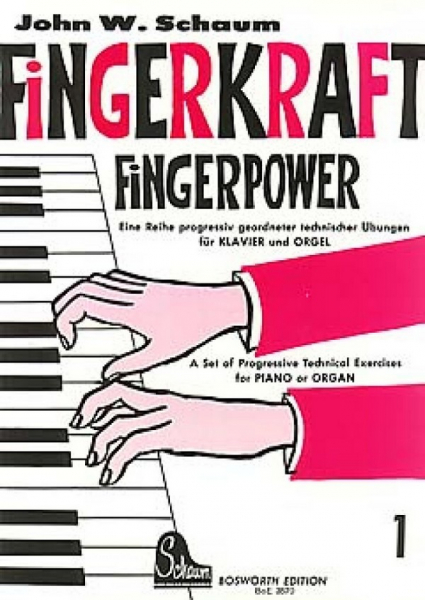 Etüden für Klavier Fingerkraft 1