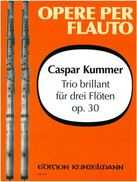 Trio brillant D-Dur op.30 für 3 Flöten