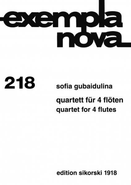 Quartett für 4 Flöten