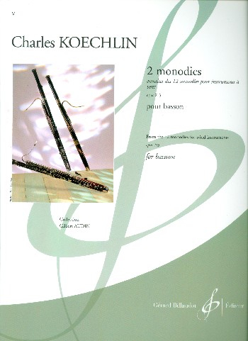 2 monodies op.213 pour basson