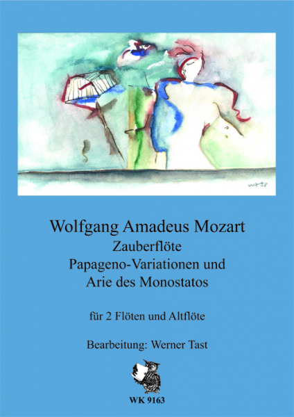 Papageno-Variationen und Arie des Monostatos für 2 Flöten und Altflöte