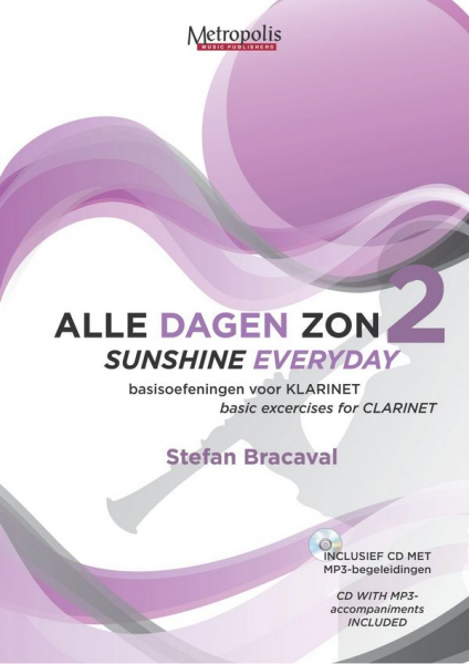 Sunshine Everyday - Alle Dagen Zon Vol.2 (+mp3) for clarinet