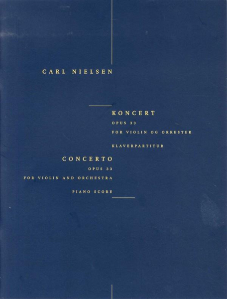 Konzert op.33 für Violine und Klavier